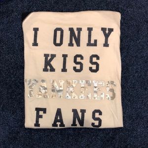 PINK Yankees baseball T